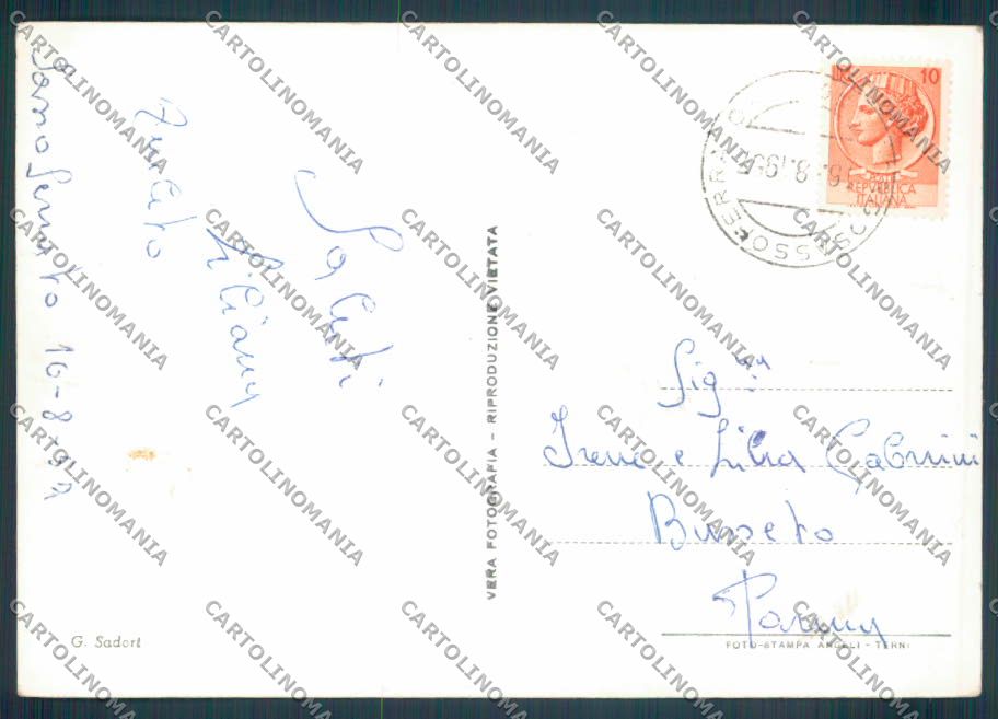 Ancona Sassoferrato Foto FG cartolina ZF8462 – retro
