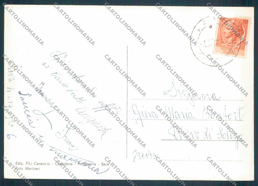 Taranto Sava Banca Foto FG cartolina ZF8464 – retro