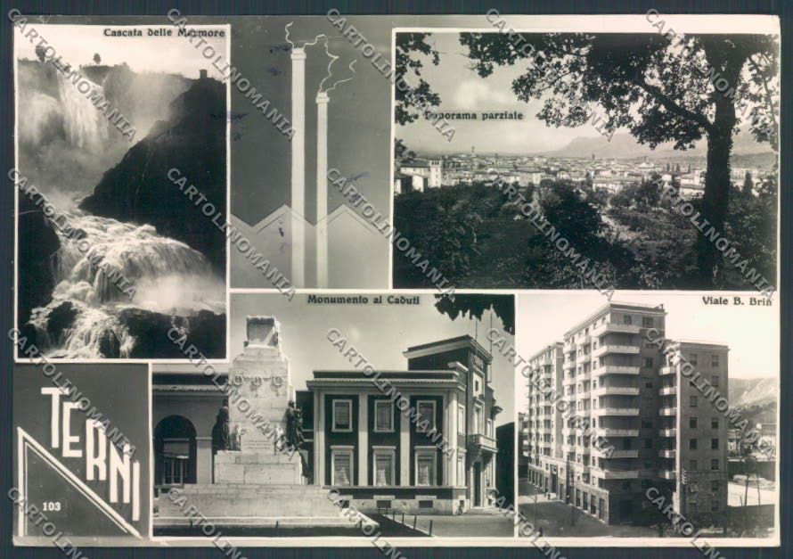 Terni Città Foto FG cartolina ZF8478 – fronte