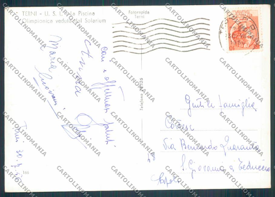 Terni Città Foto FG cartolina ZF8482 – retro