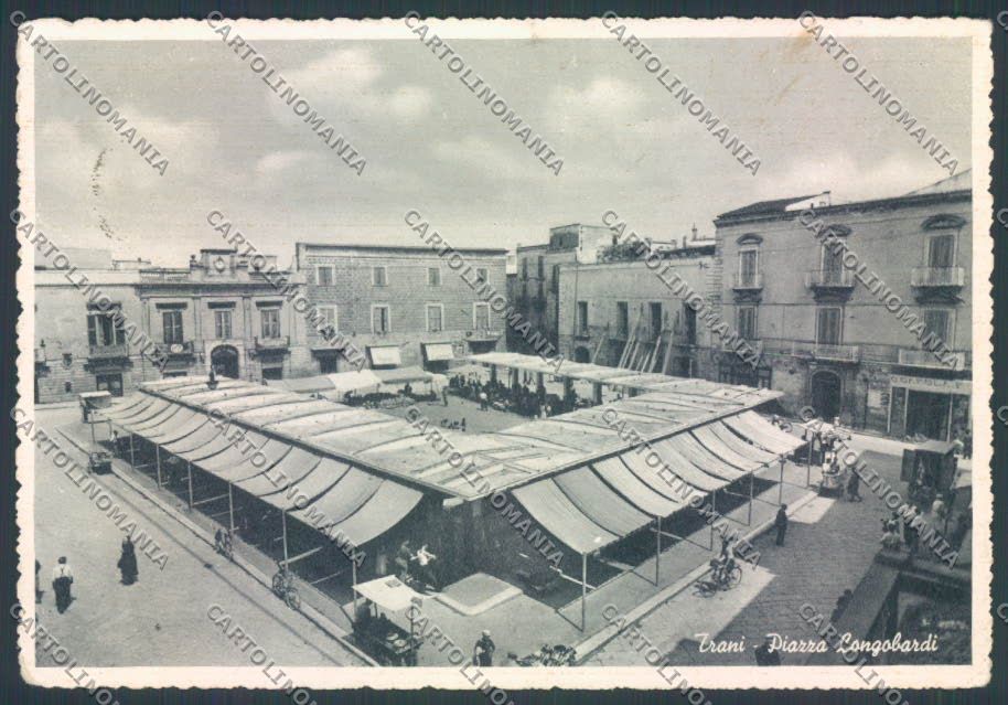 Bari Trani PIEGHINE FG cartolina ZF8499 – fronte