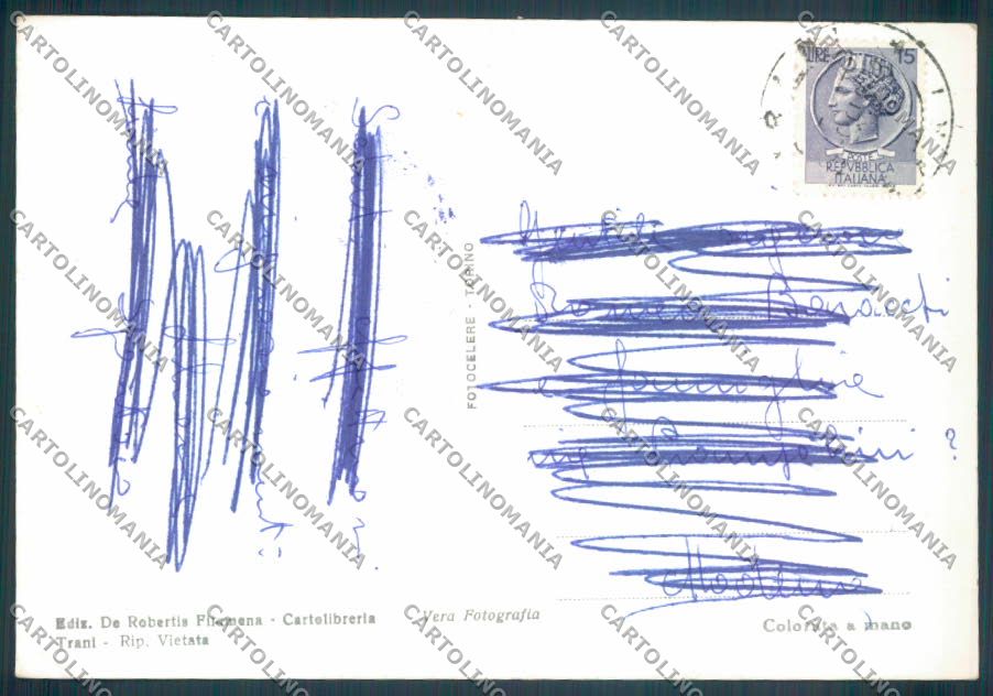 Bari Trani Foto FG cartolina ZF8504 – retro