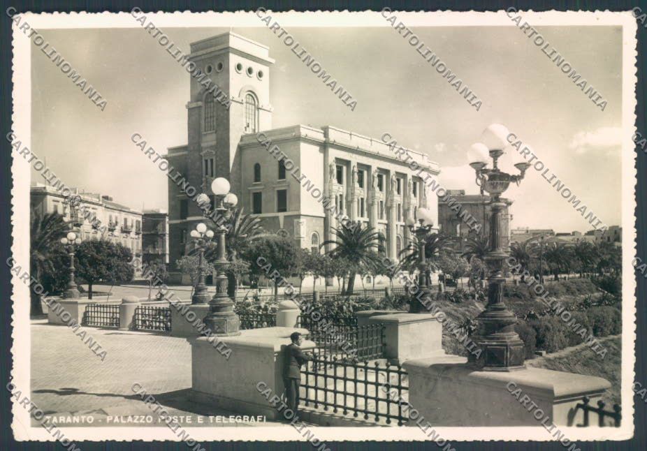 Taranto Città Posta Foto FG cartolina ZF8520 – fronte