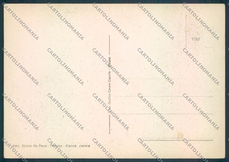 Taranto Città FG cartolina ZF8537 – retro