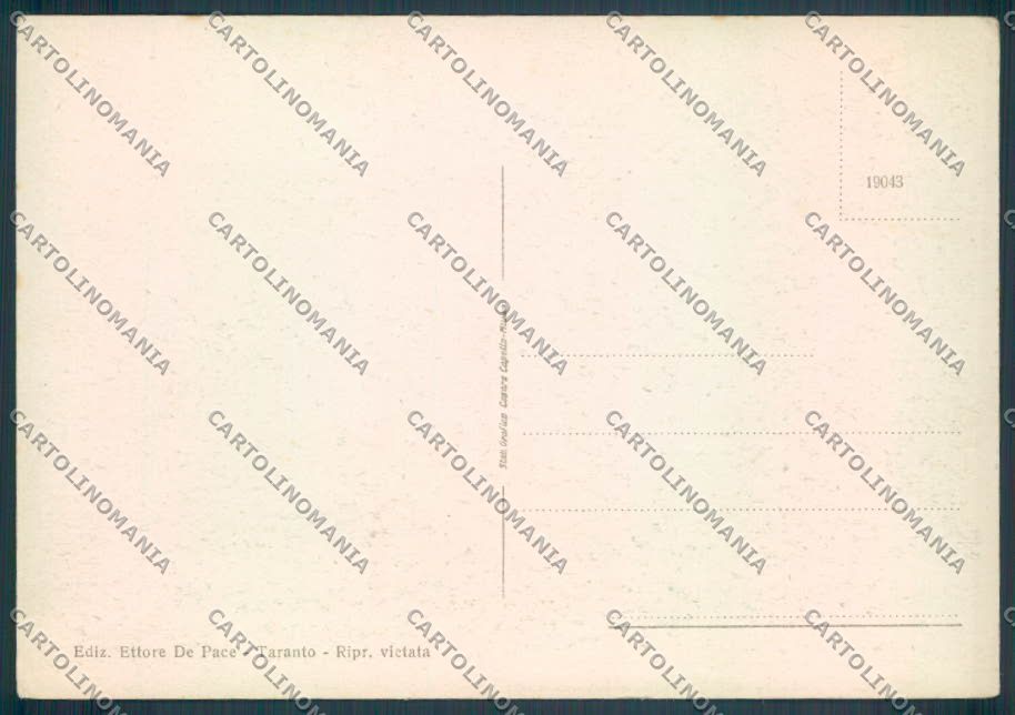 Taranto Città FG cartolina ZF8540 – retro