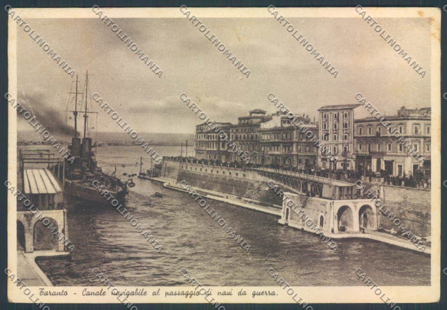 Taranto Città PIEGHINE FG cartolina ZF8541 – fronte