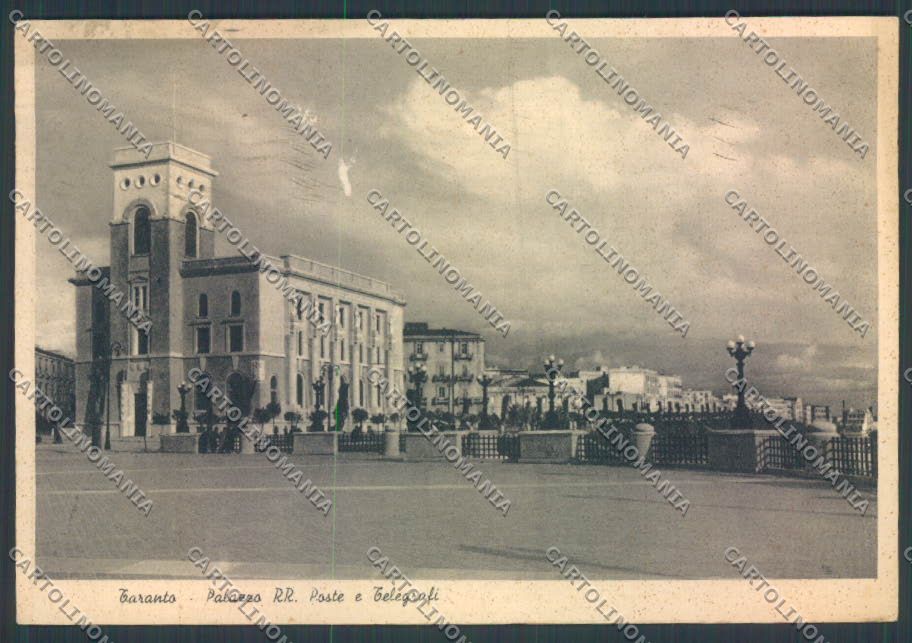 Taranto Città Posta ABRASA FG cartolina ZF8550 – fronte