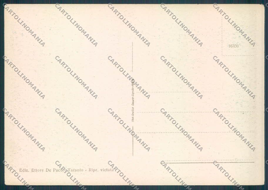 Taranto Città FG cartolina ZF8552 – retro