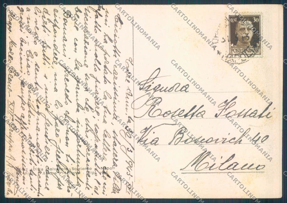 Napoli Torre Annunziata FG cartolina ZF8561 – retro