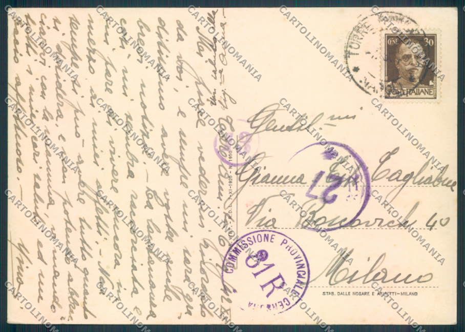Napoli Torre Annunziata FG cartolina ZF8563 – retro
