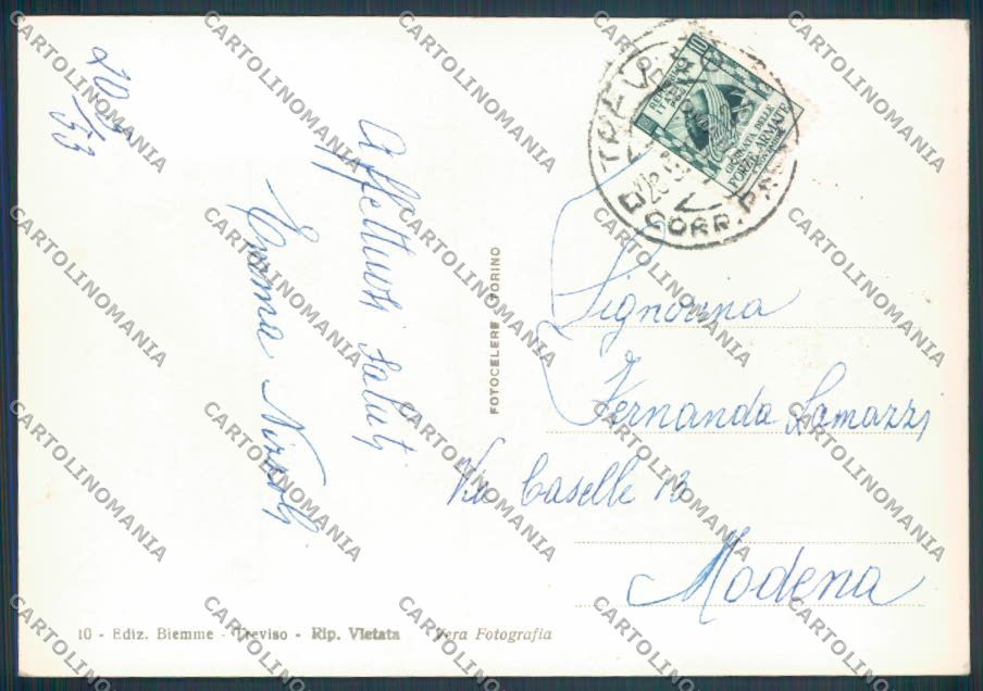 Treviso Città Foto FG cartolina ZF8583 – retro