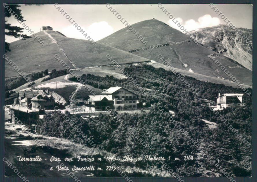 Rieti Terminillo Foto FG cartolina ZF8607 – fronte