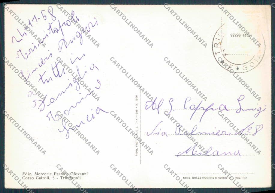 Bari Barletta Trinitapoli Foto FG cartolina ZF8625 – retro