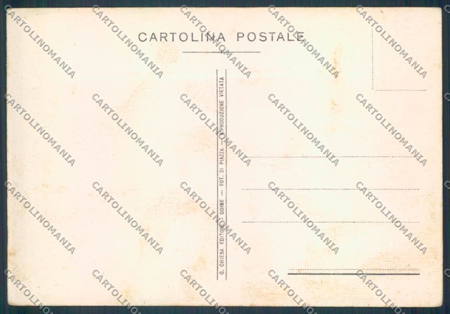 Udine Costumi FG cartolina ZF8655 – retro