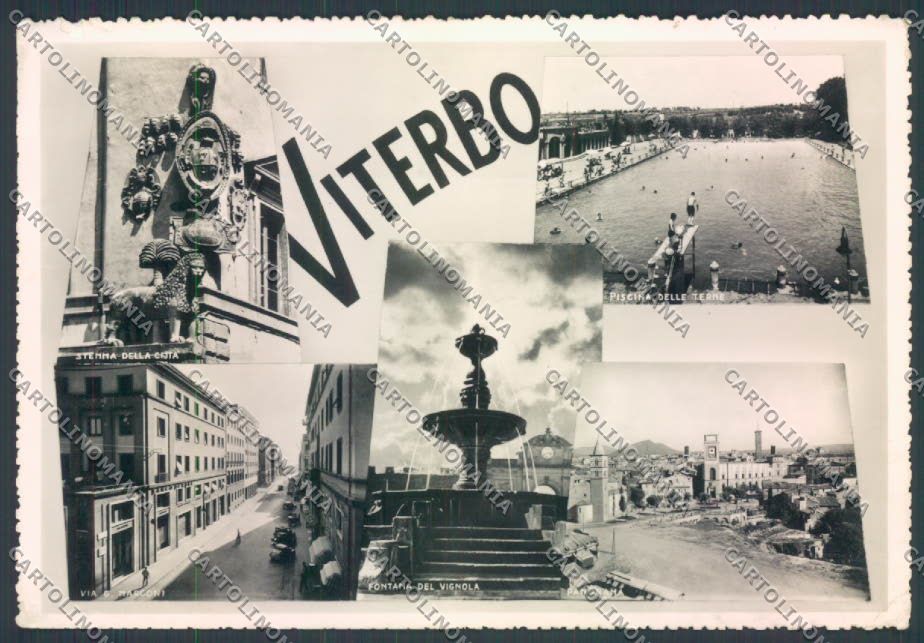 Viterbo Città ABRASA Foto FG cartolina ZF8667 – fronte