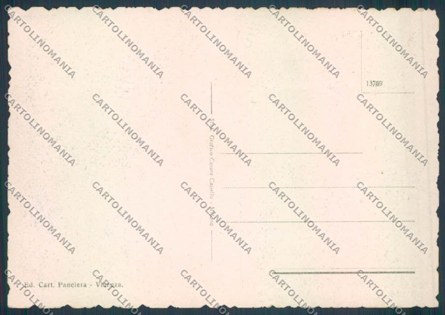 Vicenza Città Filovia Stazione FG cartolina ZF8690 – retro