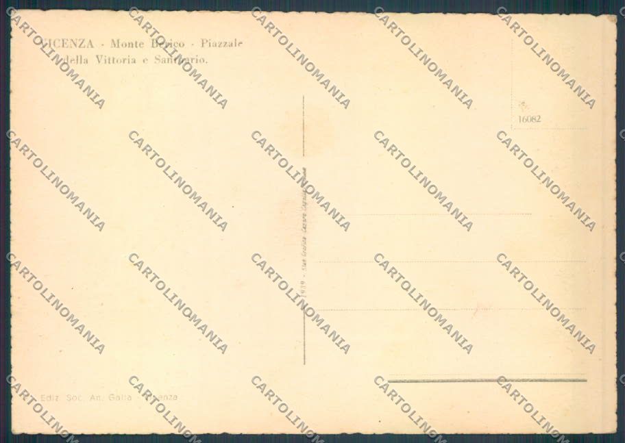 Vicenza Città FG cartolina ZF8691 – retro