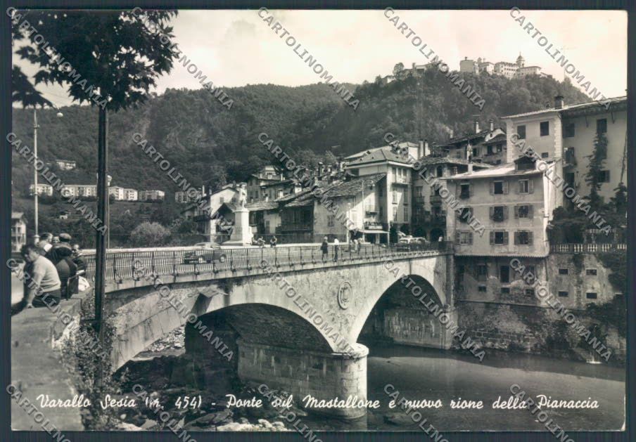 Vercelli Varallo RIPARATA Foto FG cartolina ZF8721 – fronte