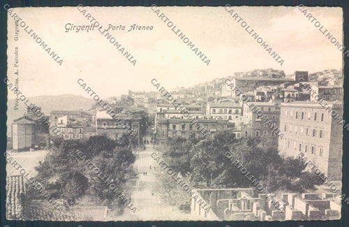 Agrigento Girgenti cartolina ZG0025 – fronte