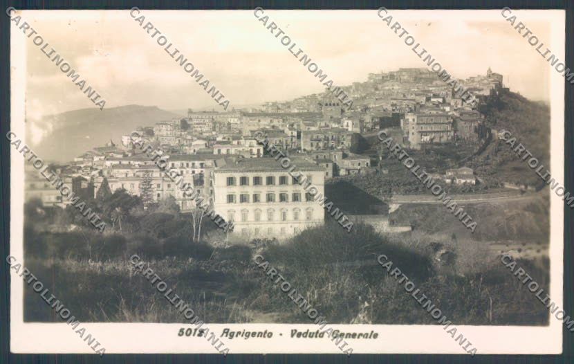 Agrigento Città Foto cartolina ZG0033 – fronte