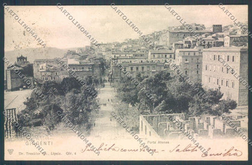 Agrigento Girgenti cartolina ZG0034 – fronte