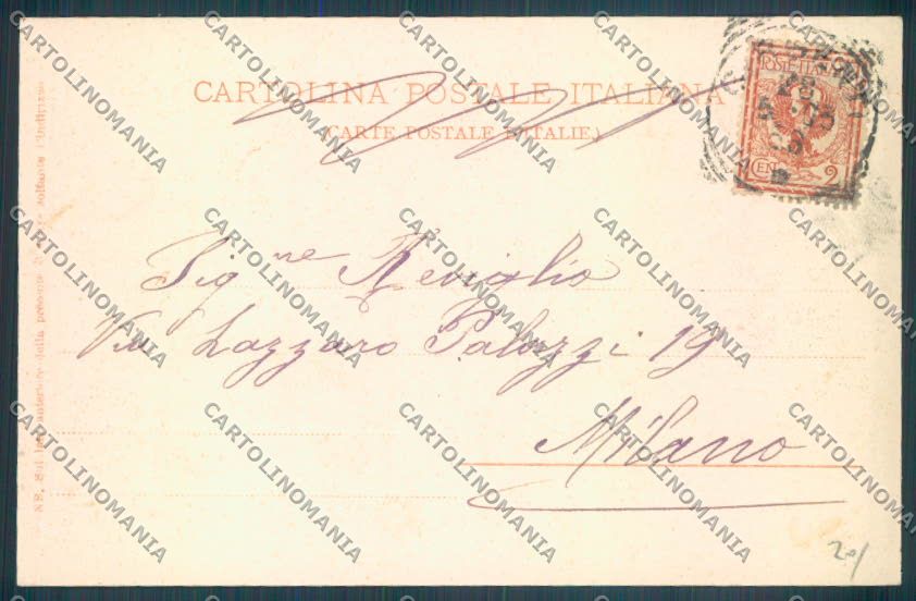 Agrigento Girgenti cartolina ZG0034 – retro