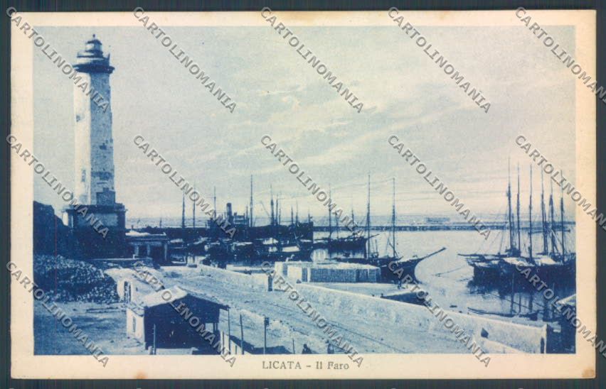 Agrigento Licata cartolina ZG0042 – fronte