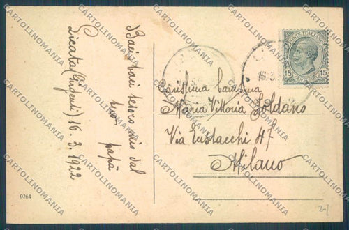 Agrigento Licata cartolina ZG0045 – retro