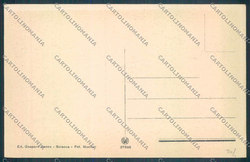 Agrigento Sciacca cartolina ZG0054 – retro