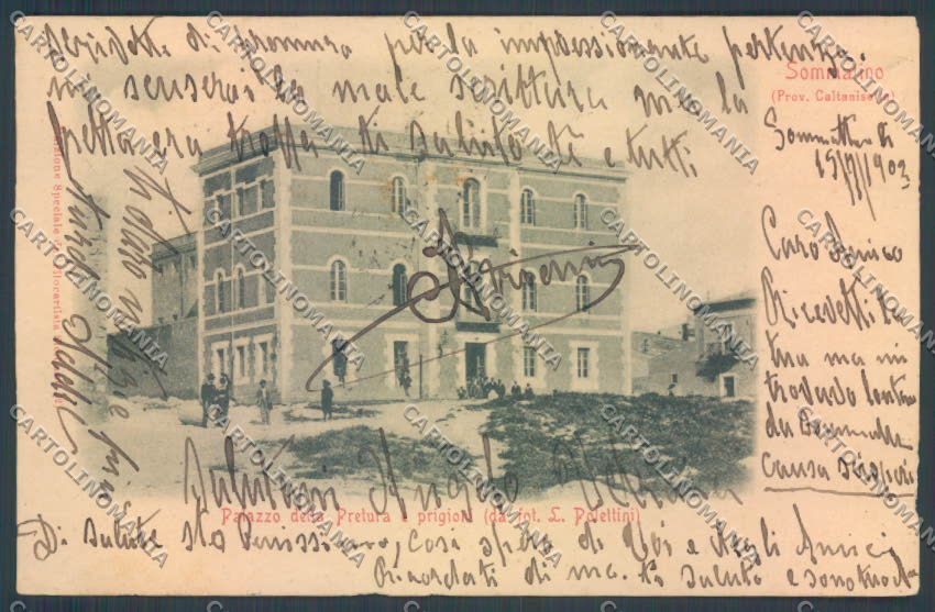 Caltanissetta Sommatino cartolina ZG0075 – fronte
