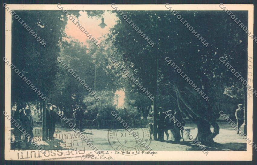 Caltanissetta Gela cartolina ZG0076 – fronte