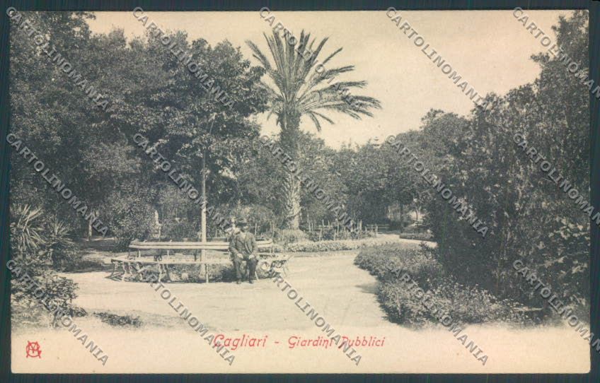 Cagliari città Giardini cartolina ZG0129 – fronte