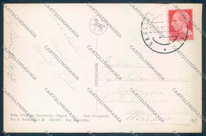 Cagliari città Foto cartolina ZG0135 – retro