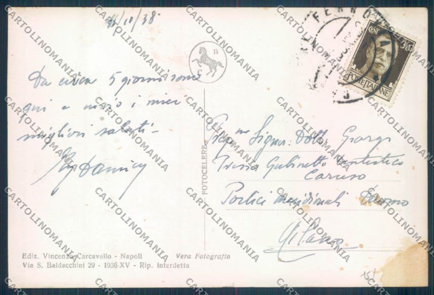 Cagliari città Foto cartolina ZG0136 – retro