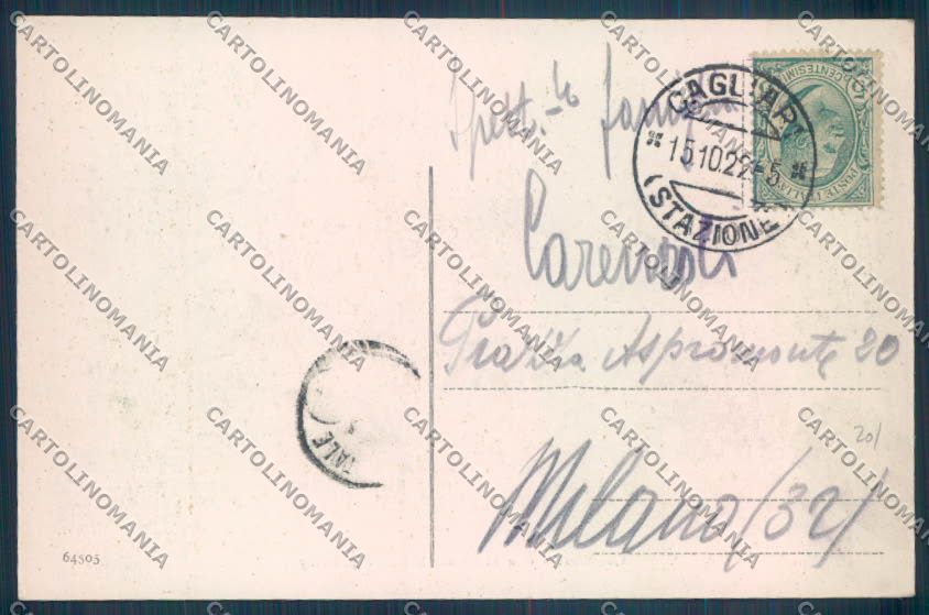 Cagliari città cartolina ZG0146 – retro