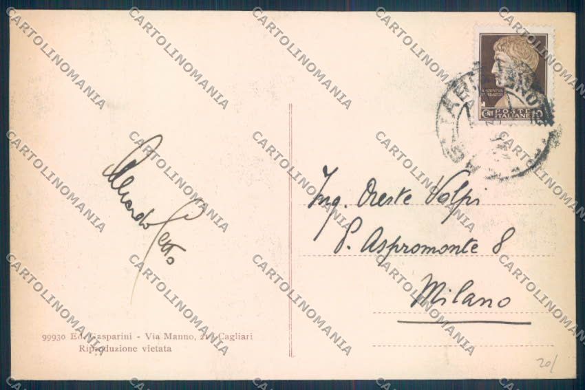 Cagliari città cartolina ZG0147 – retro