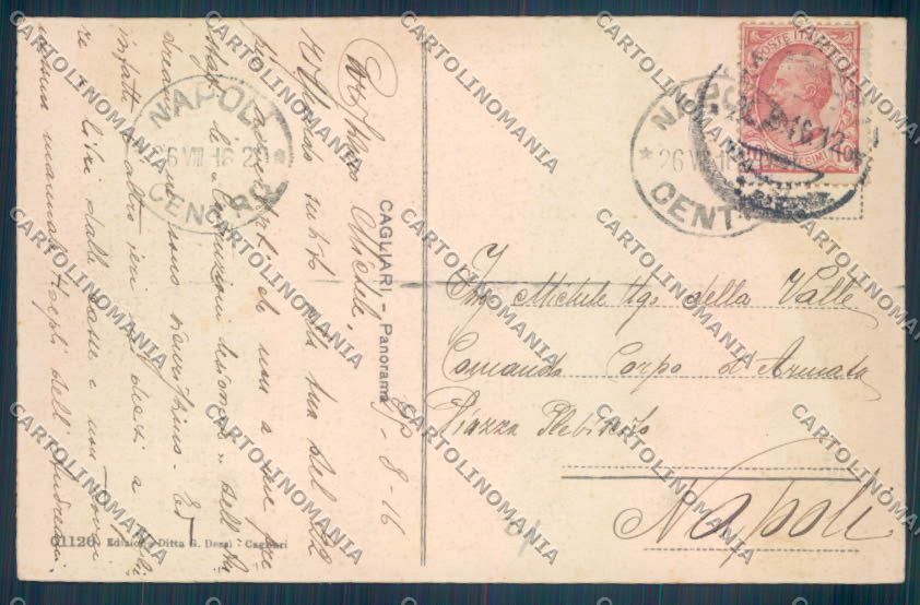 Cagliari città cartolina ZG0157 – retro