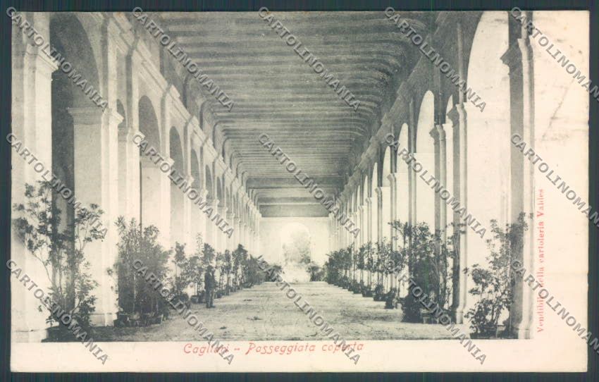 Cagliari città PIEGHINE cartolina ZG0163 – fronte