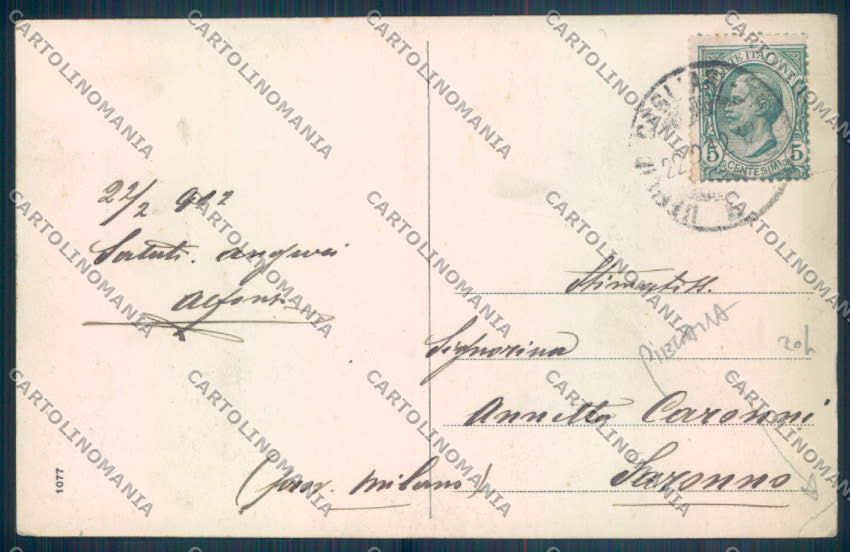 Cagliari città PIEGHINA cartolina ZG0171 – retro