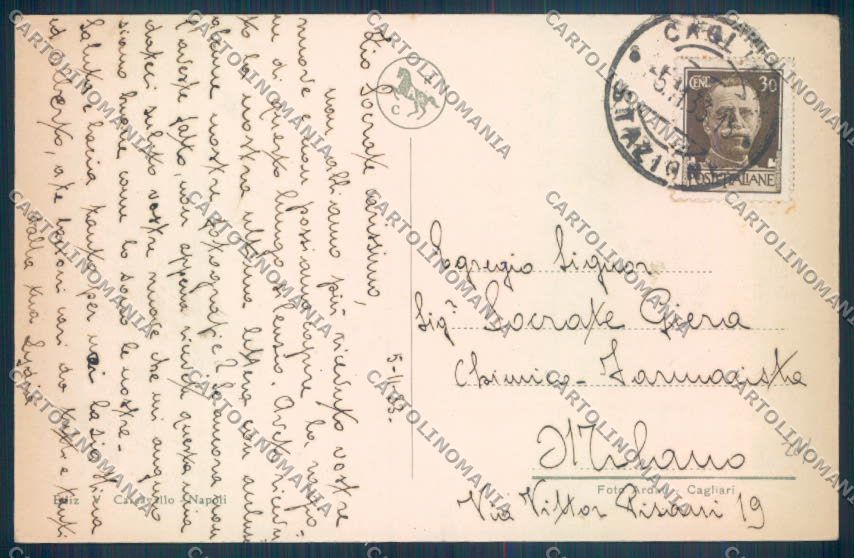 Cagliari città cartolina ZG0175 – retro