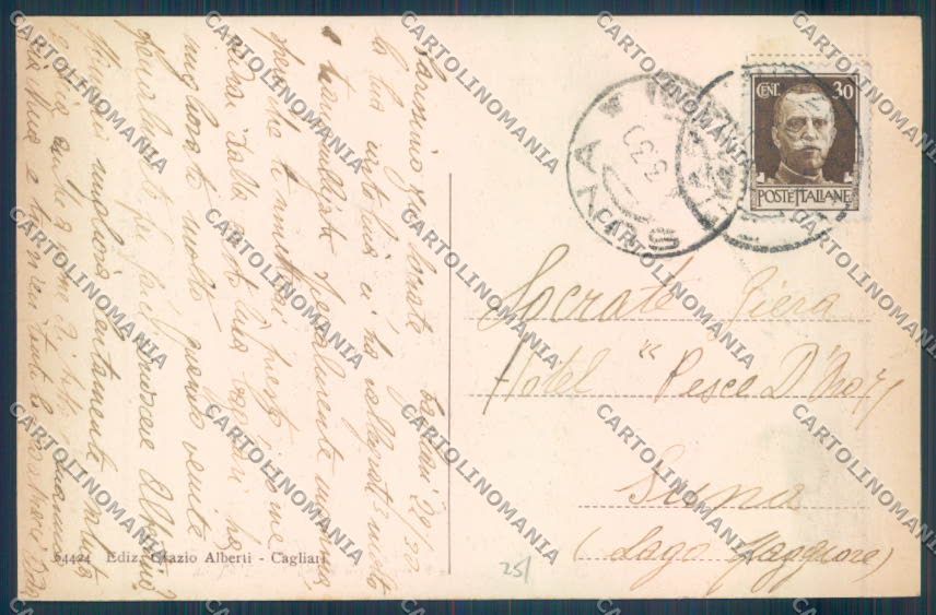 Cagliari città cartolina ZG0196 – retro