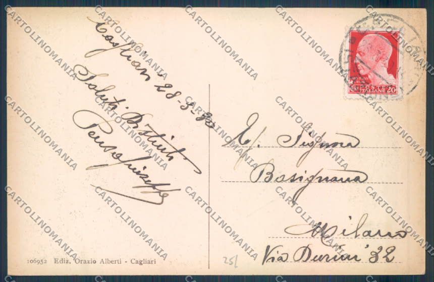 Cagliari città cartolina ZG0197 – retro