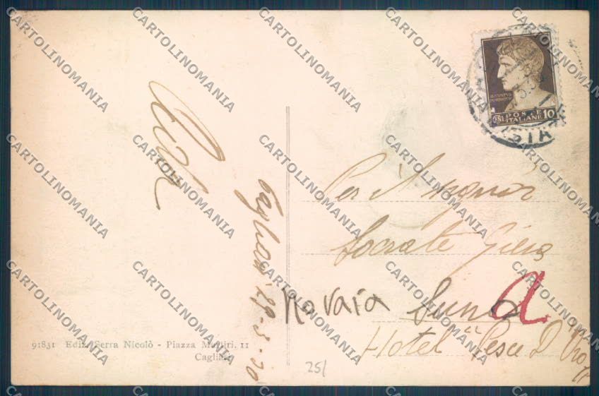 Cagliari città cartolina ZG0198 – retro