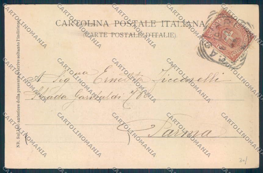 Cagliari città Hotel Scala Ferro cartolina ZG0205 – retro