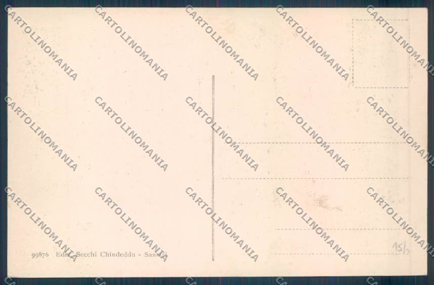 Sassari città cartolina ZG0221 – retro