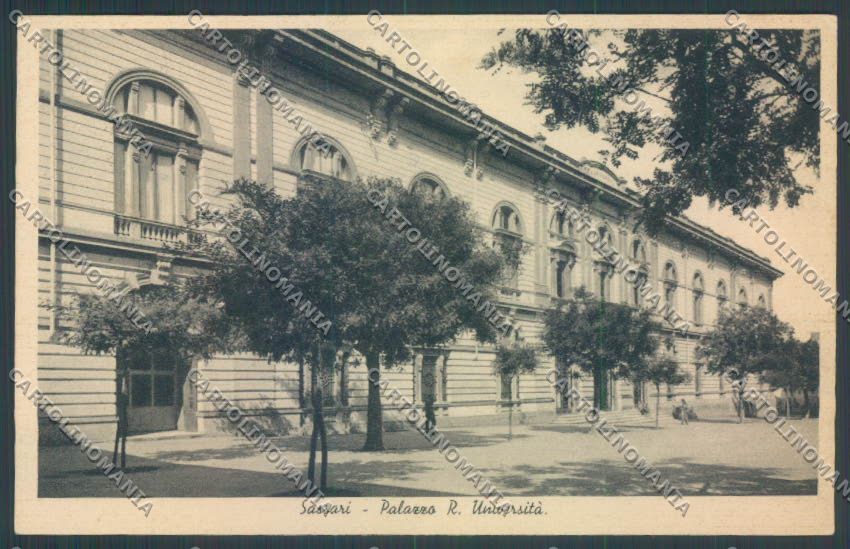 Sassari città Università cartolina ZG0227 – fronte