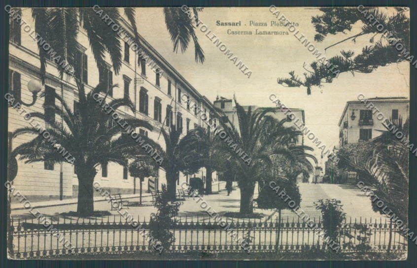 Sassari città Caserma La Marmola Alterocca cartolina ZG0229 – fronte