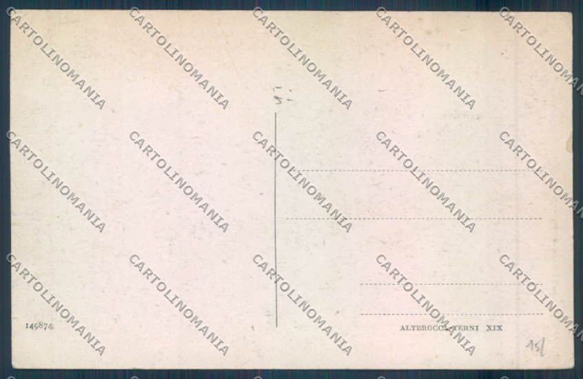 Sassari città Caserma La Marmola Alterocca cartolina ZG0229 – retro