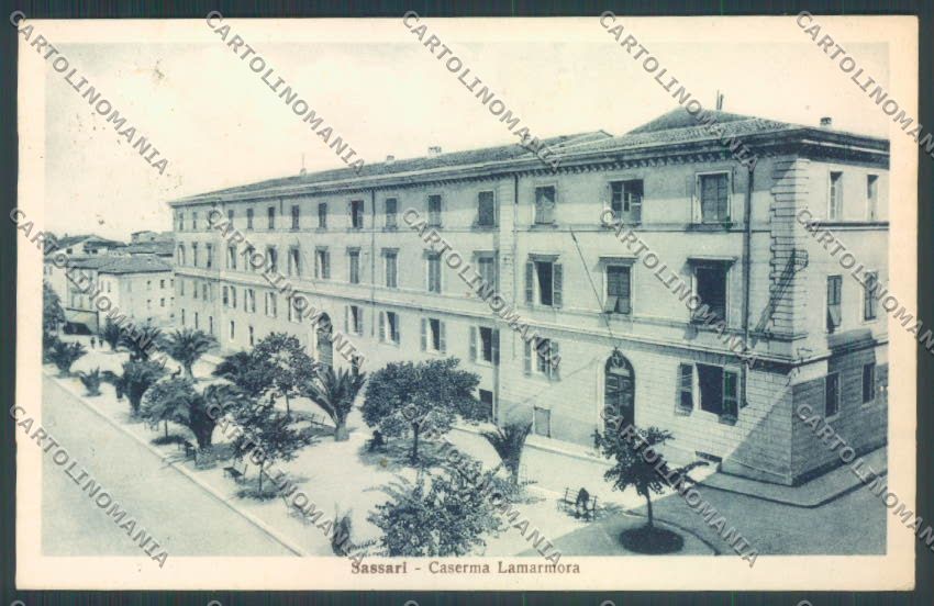 Sassari città Caserma La Marmola cartolina ZG0238 – fronte
