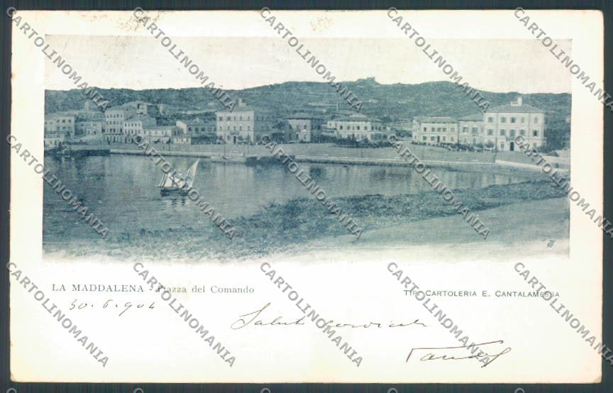 Sassari La Maddalena cartolina ZG0255 – fronte